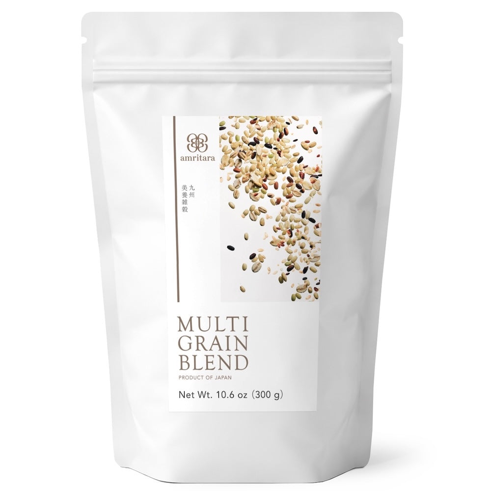Amritara Heirloom Multi-Grain Blend pouch package on white background